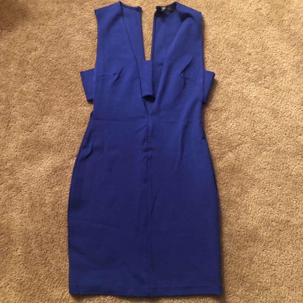 Blue dress